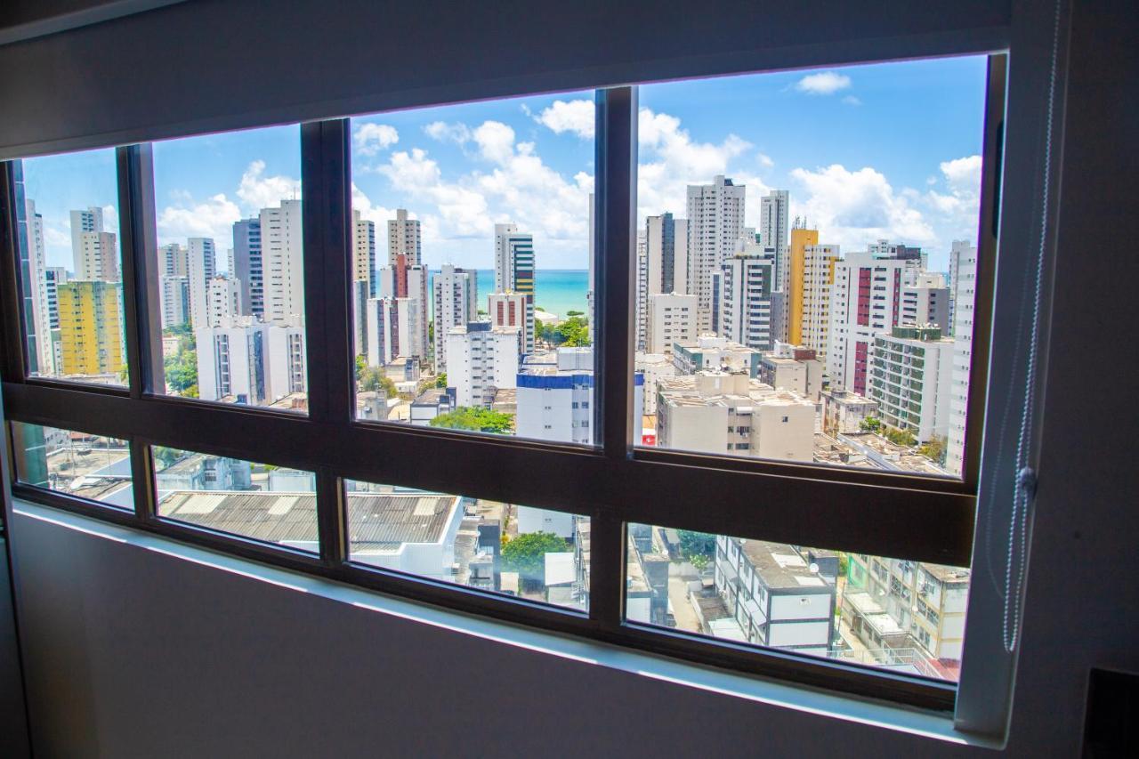 Flat No Melhor De Boa Viagem, Vista Para O Mar, Andar Alto Recife Dış mekan fotoğraf